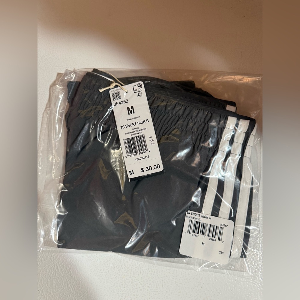Adidas Women’s High-Rise Shorts - Picture 4 of 4